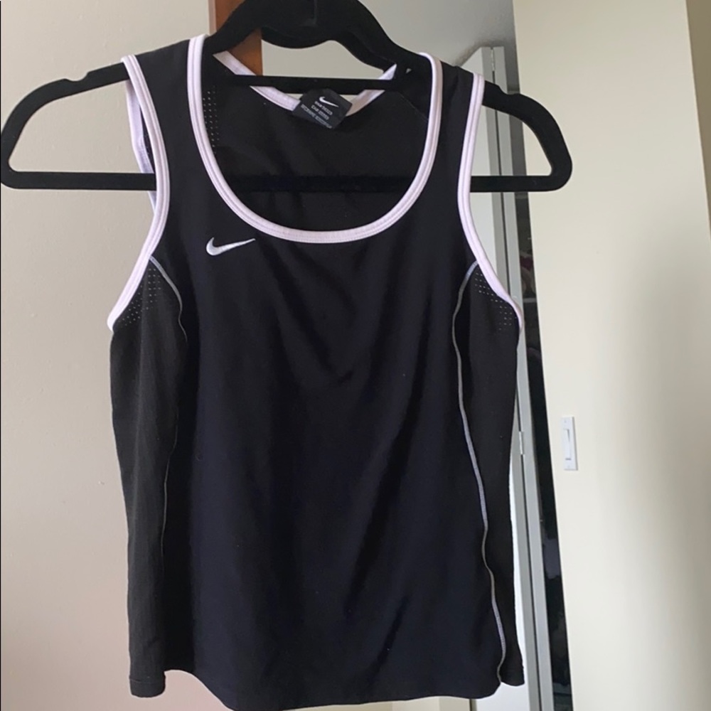 Nike dri-fit tank with mesh like breathable back